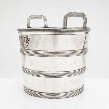 Vinkylare, försilvrad, England, 1800-talets första hälft.