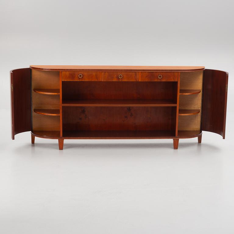 A Swedish Modern bookcase/sideboard, 1940's/50's.