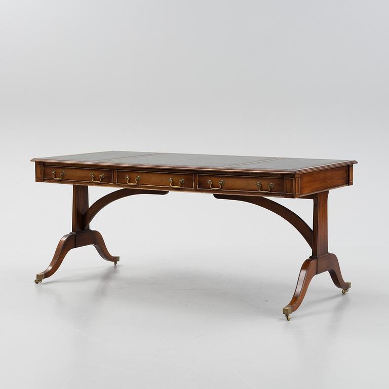 A Regency style library table, England, mid/second half of the 20th century.