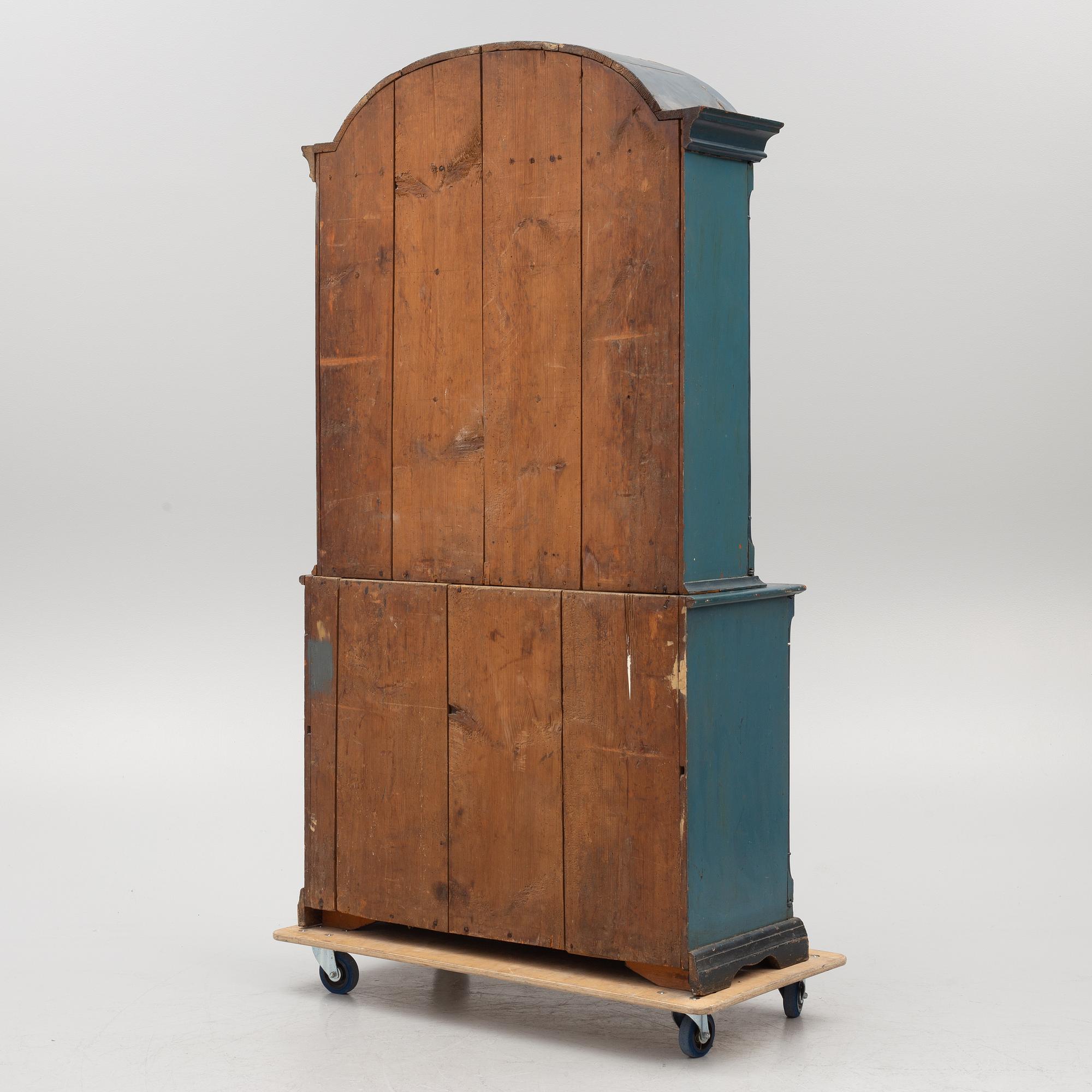 Skåp, allmoge, daterat 1807.