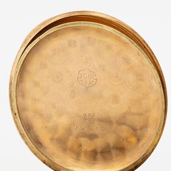 Georges Favre-Jacot, ladie's pocket watch, hunter case, 33 mm.