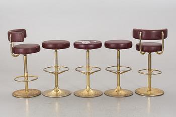 BARSTOLAR, 6+2, Johanson Design, 1960/70-tal.