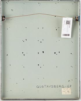 Bengt Berglund, an enamel wallplate, Gustavsberg 1967.