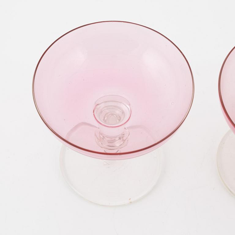 Champagnekupor, 6 st, 1900-tales första hälft.