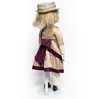 Wax figure, Germany/England, second half of the 19th century.