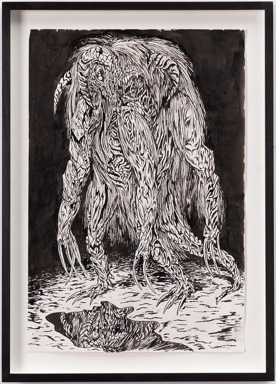 Mat Brinkman, "At a Puddle".