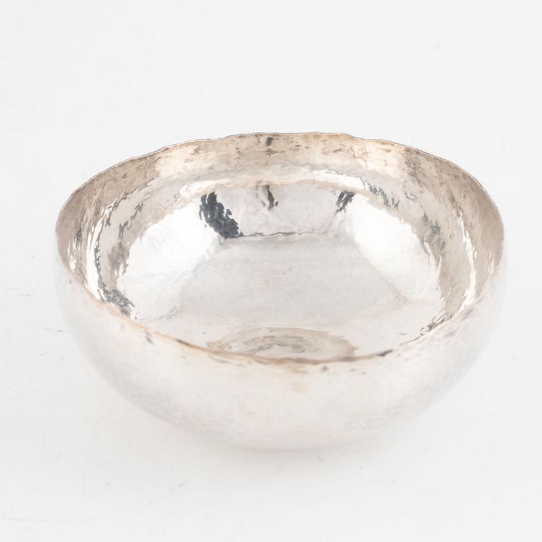 Rey Urban, a sterling silver bowl, Stockholm 1976.