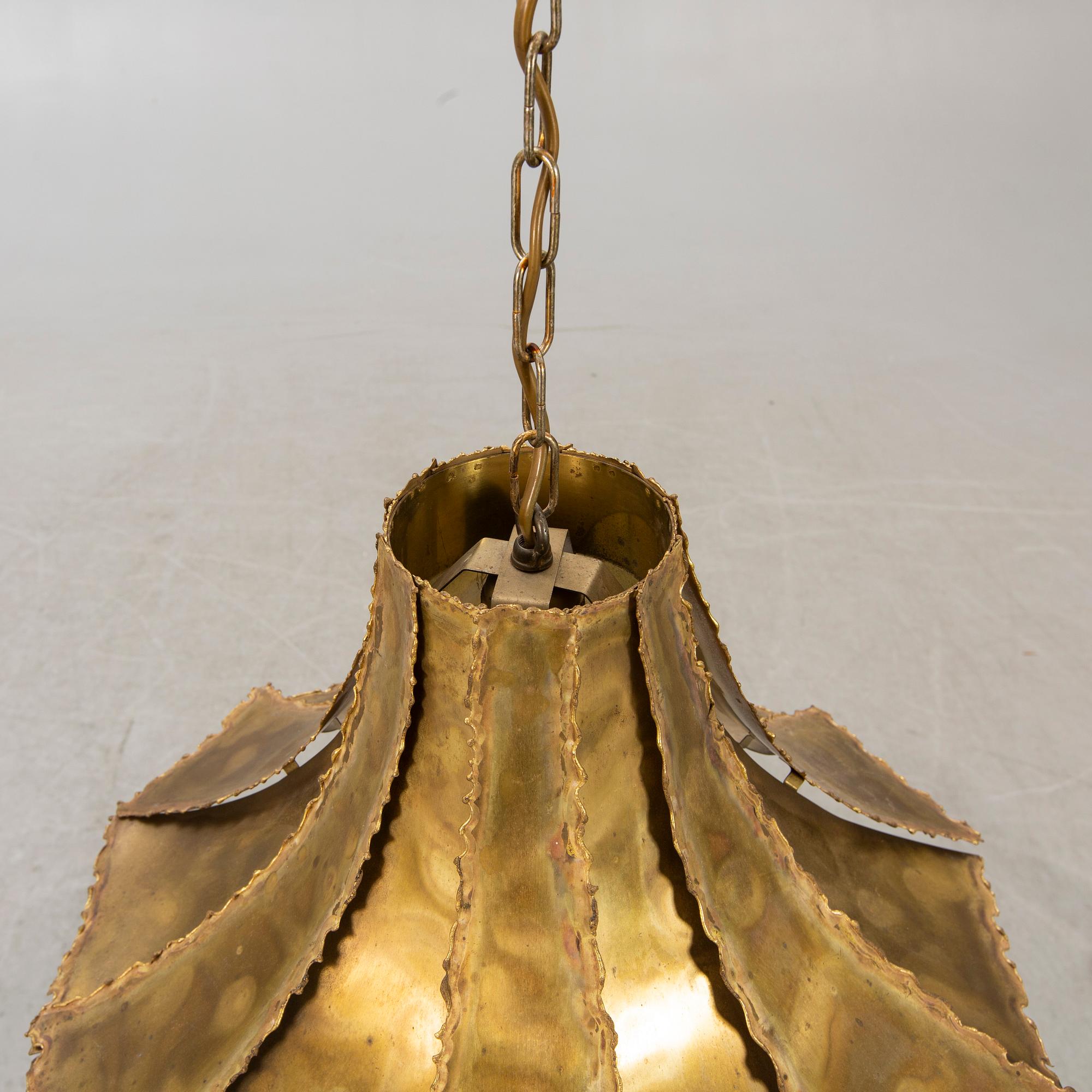 Svend Aage Holm-Sörensen, ceiling lamp, Holm-Sörensen & co, Denmark, 1970s.