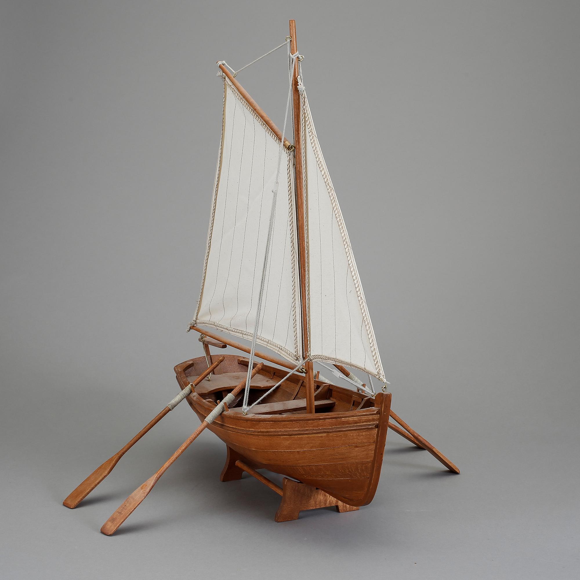 BÅTMODELL, 1900-talets slut.