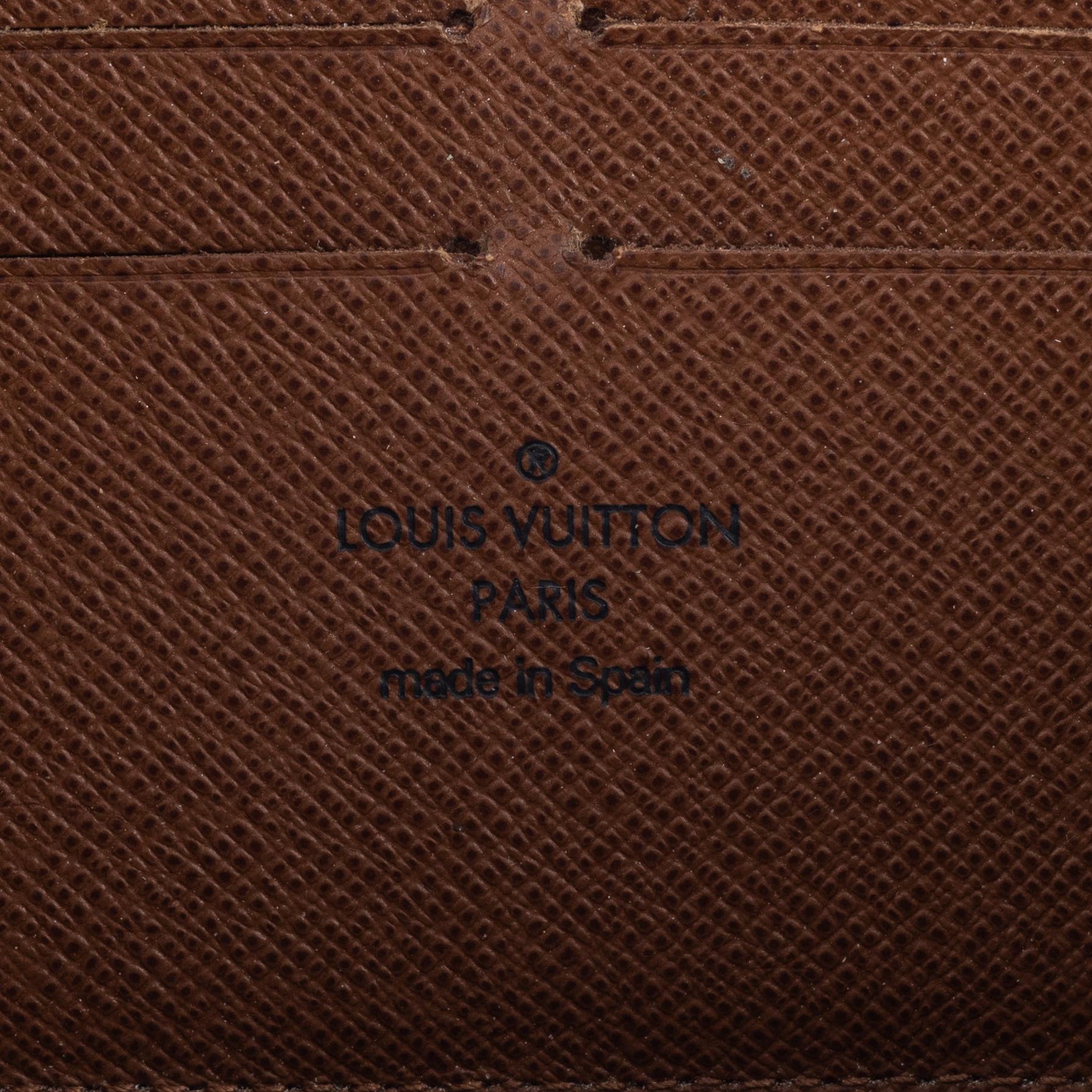 Louis Vuitton, A monogram canvas 'Zippy' wallet, 2009.