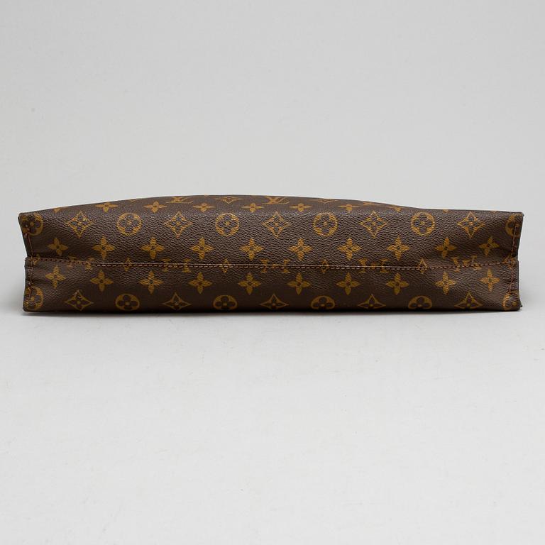 LOUIS VUITTON, a monogram canvas, 'Sac triangle' bag.