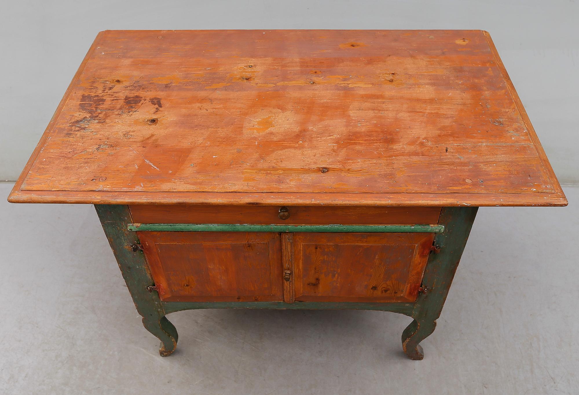 MÖSSBORD, allmoge, 1700-/1800-tal.