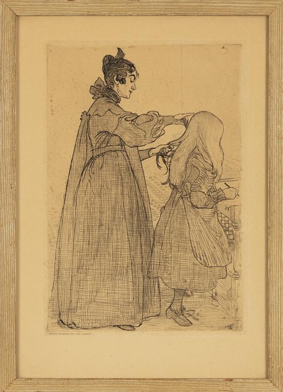 Carl Larsson, "En konstnärshustru".