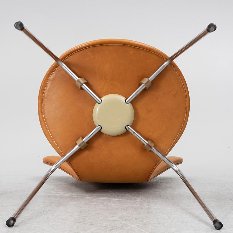 Arne Jacobsen, stolar 4 st, "Sjuan", Fritz Hansen.