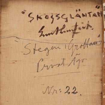 Evert Lundquist, "Stegen i grottan".