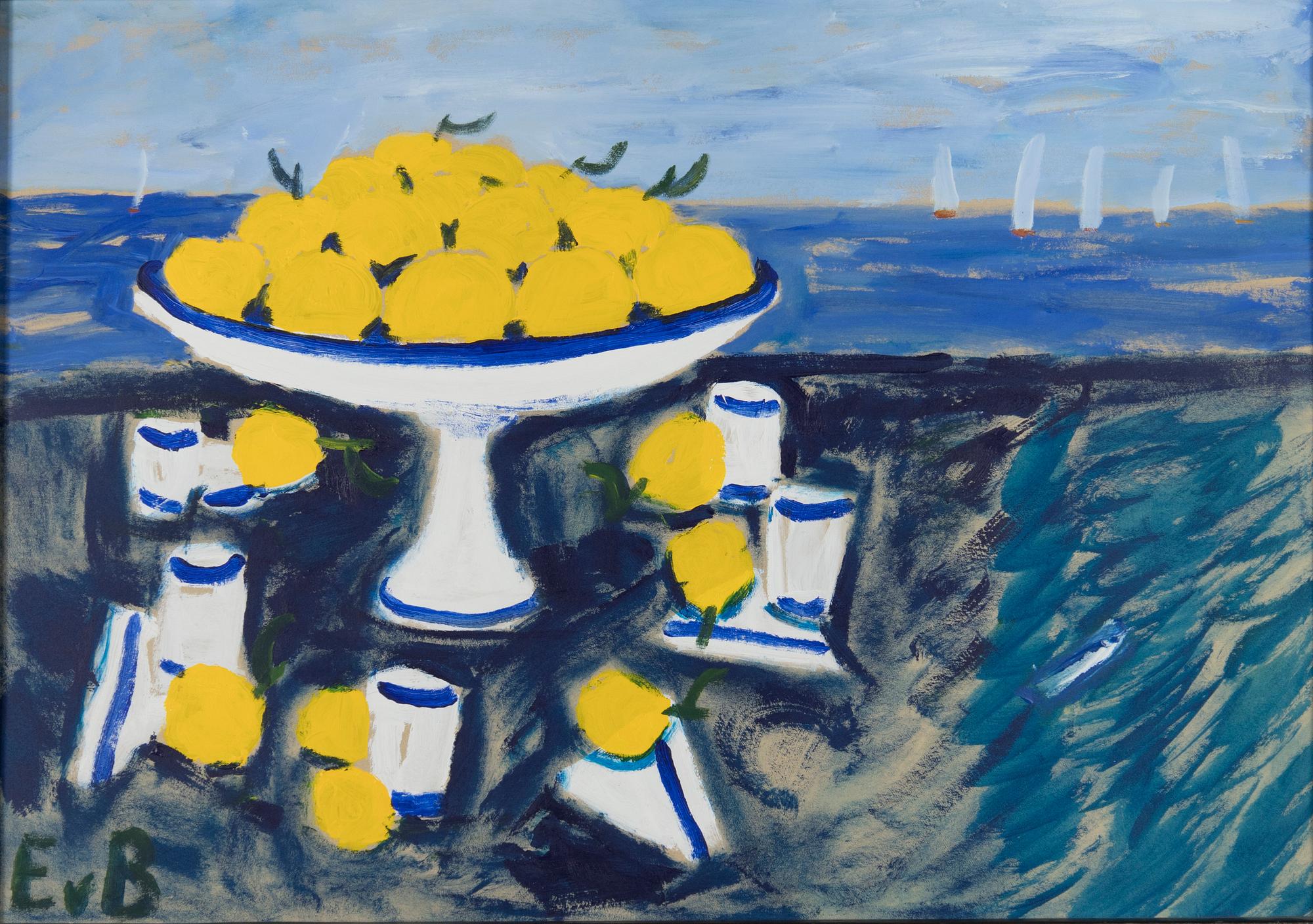 Eero von Boehm, Still Life with Lemons.