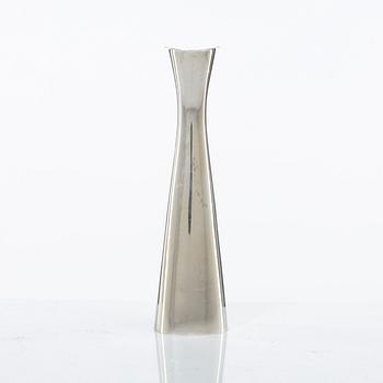 A German sterling silver vase, mark of Wilhelm Binder, 20th century.