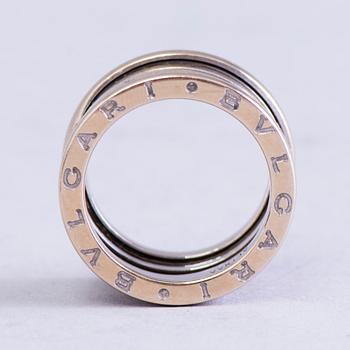 RING, Bulgari B Zero1, 18K vitguld.