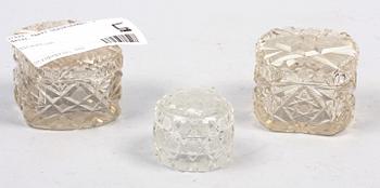 PARTI GLASFÖREMÅL, 8 delar.