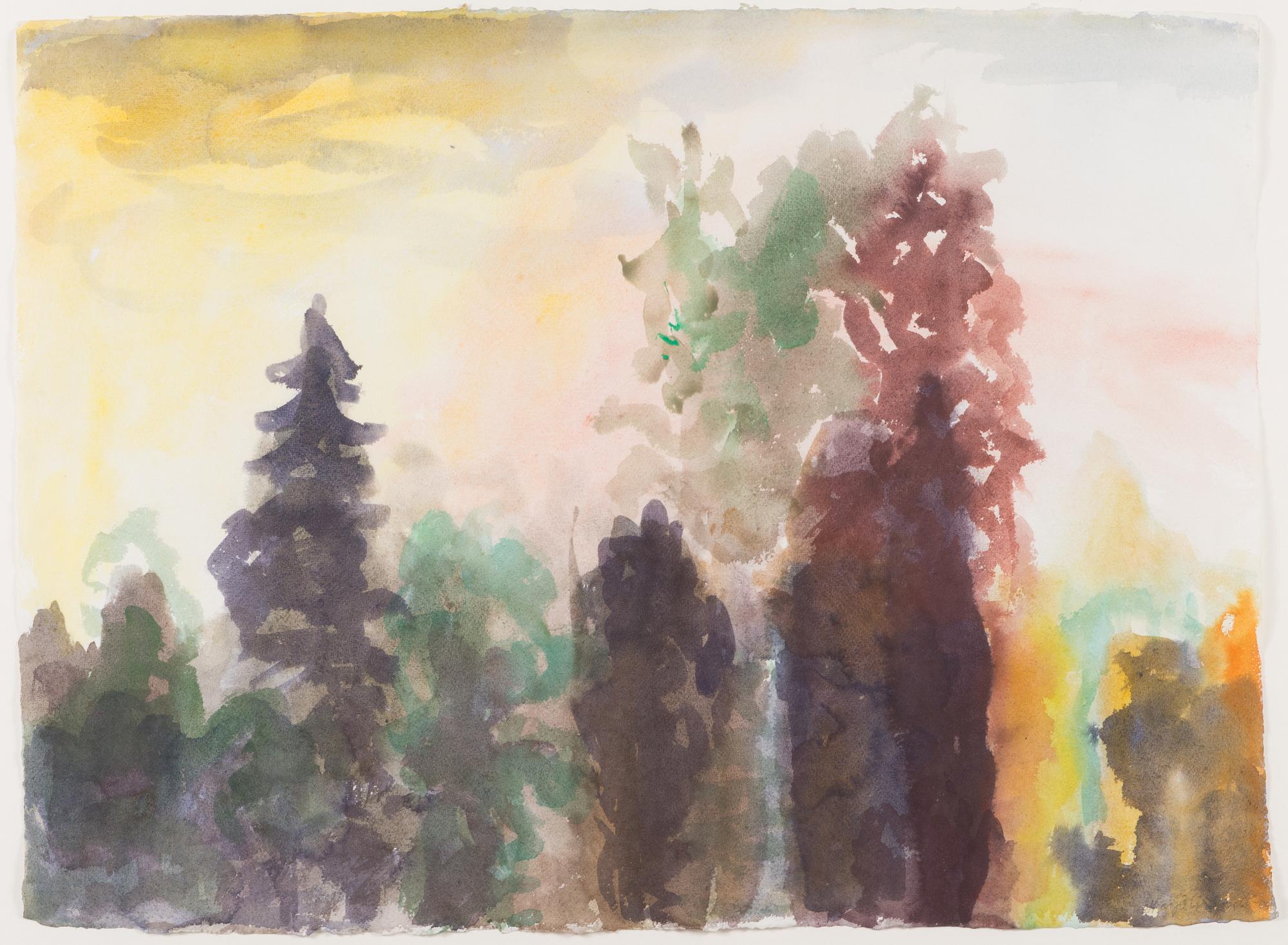 MARJUKKA PAUNILA, water colour, signed and dated -05.