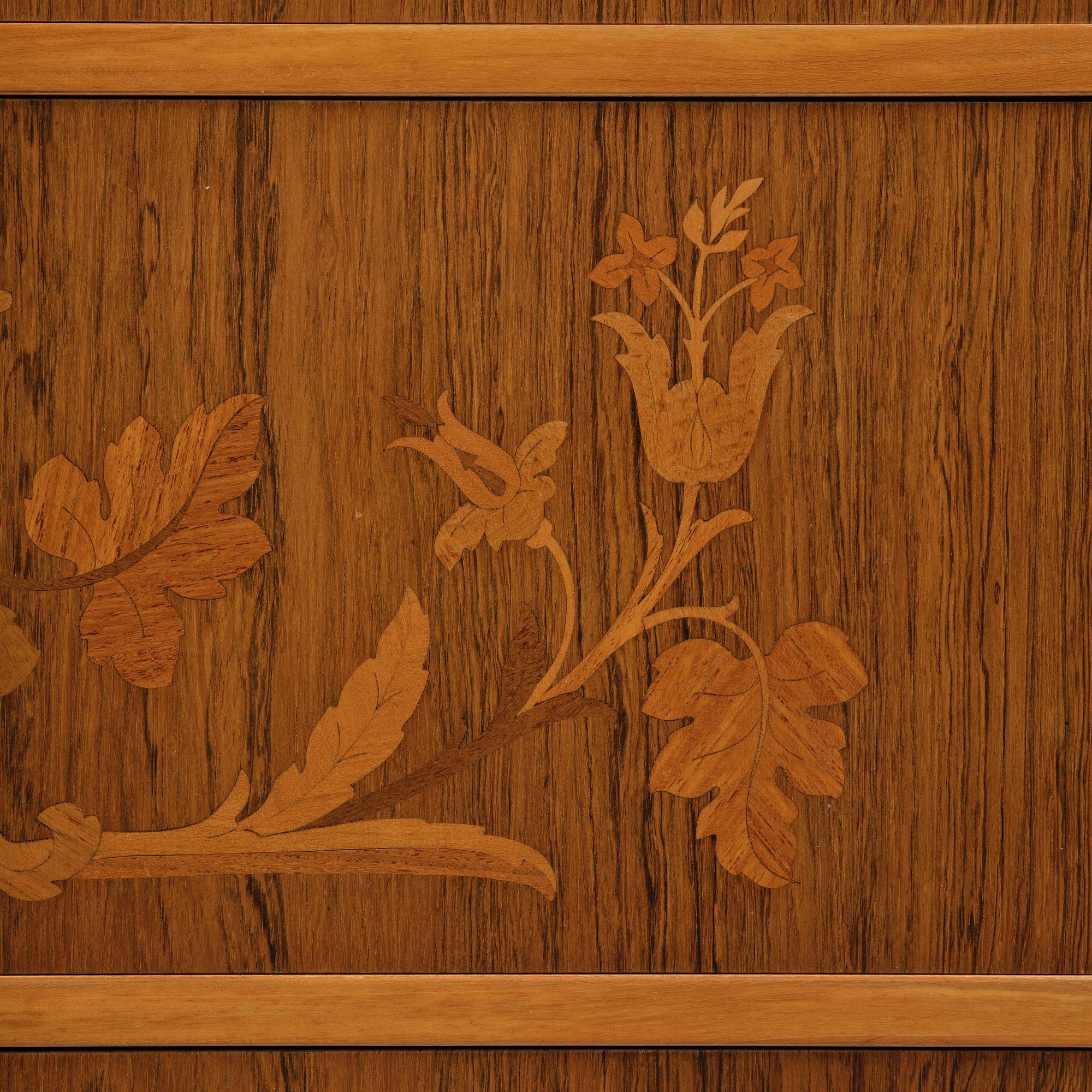 Carl Malmsten, byrå, utförd av snickarmästare Albin Johansson, Stockholm, 1943.