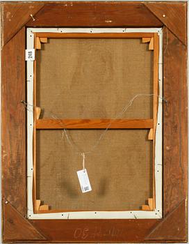 SAM UHRDIN, oil on canvas, signed and dated 1937.