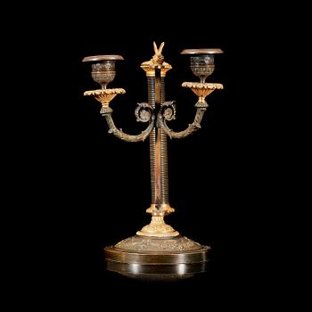 LÄSLAMPA. Frankrike, 1800-talets mitt. Senempire.