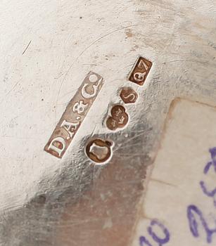 SKÅL PÅ FOT, silver, Stockholm 1918. Vikt ca 312 gram.