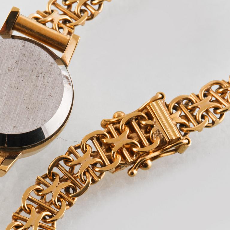 ARMBANDSUR, dam, Omega, 18 k guld.