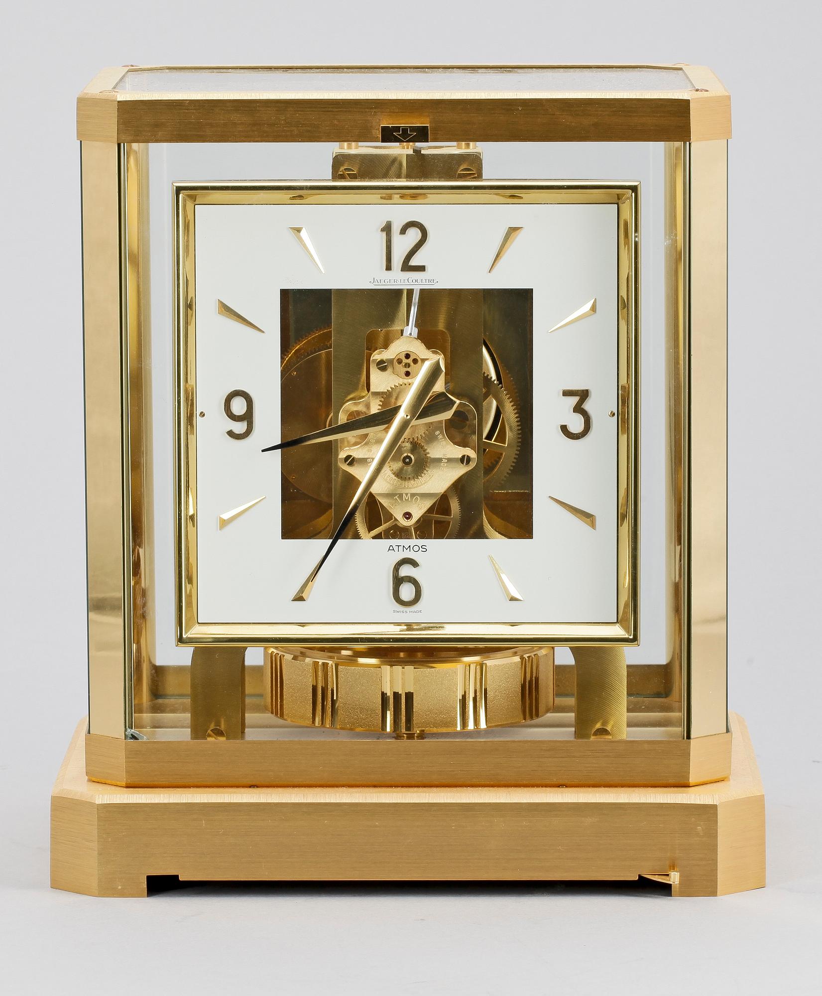 BORDSUR. "Atmos", Jaeger Le Coultre, Schweiz, 1900-talets andra hälft.