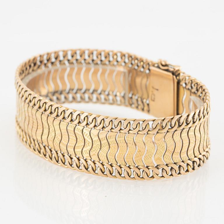 Bracelet 18K gold, Peru.