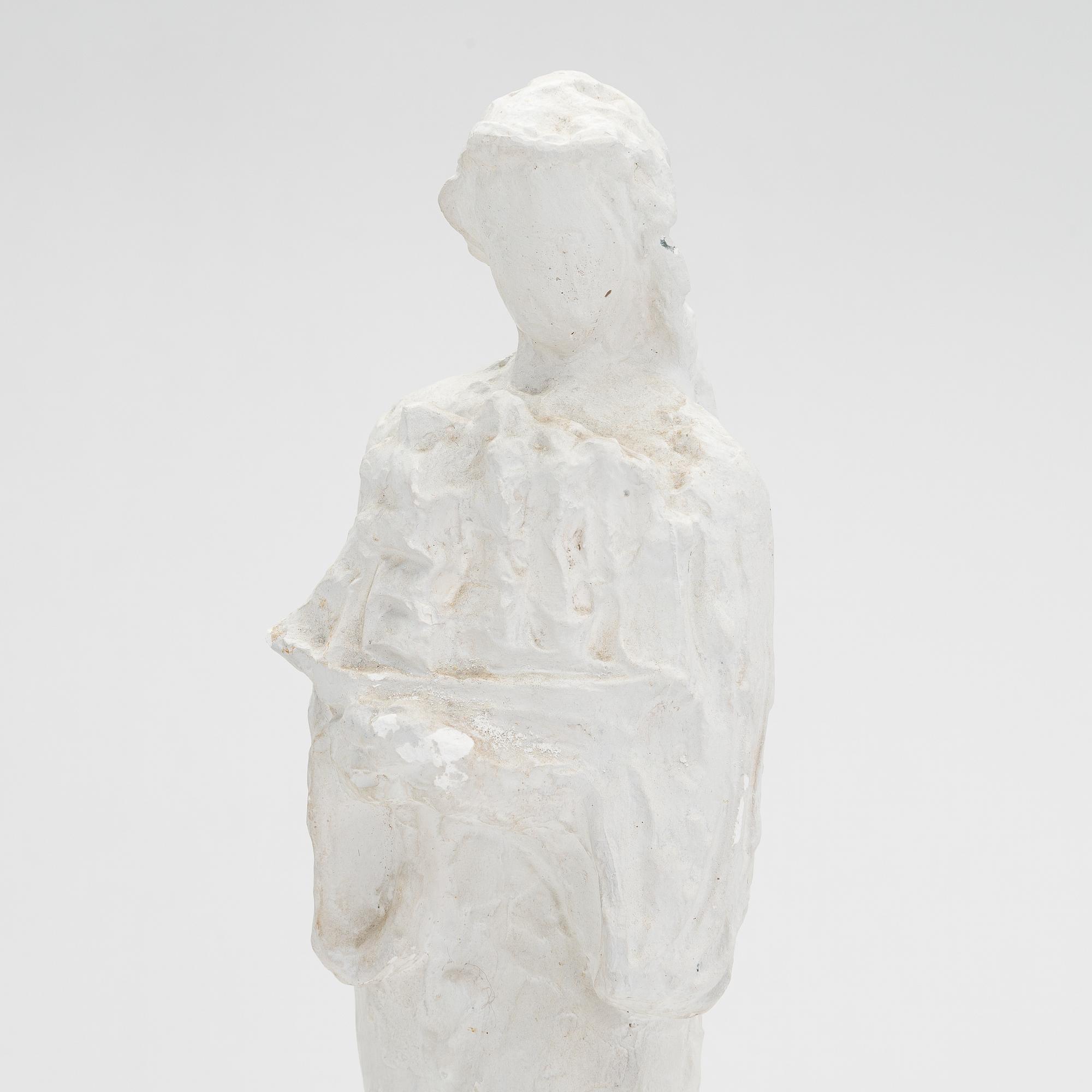 Wäinö Aaltonen, skulptur, gips, signerad.