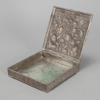 A silver box, first half of the 20th century.