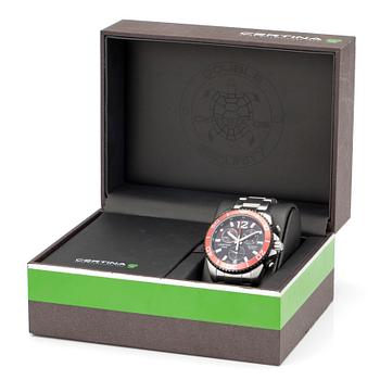 CERTINA, DS Action (200m/660ft), chronograph, wristwatch, 42,5 mm,
