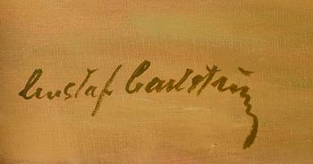 GUSTAF CARLSTRÖM, olja på duk, signerad.