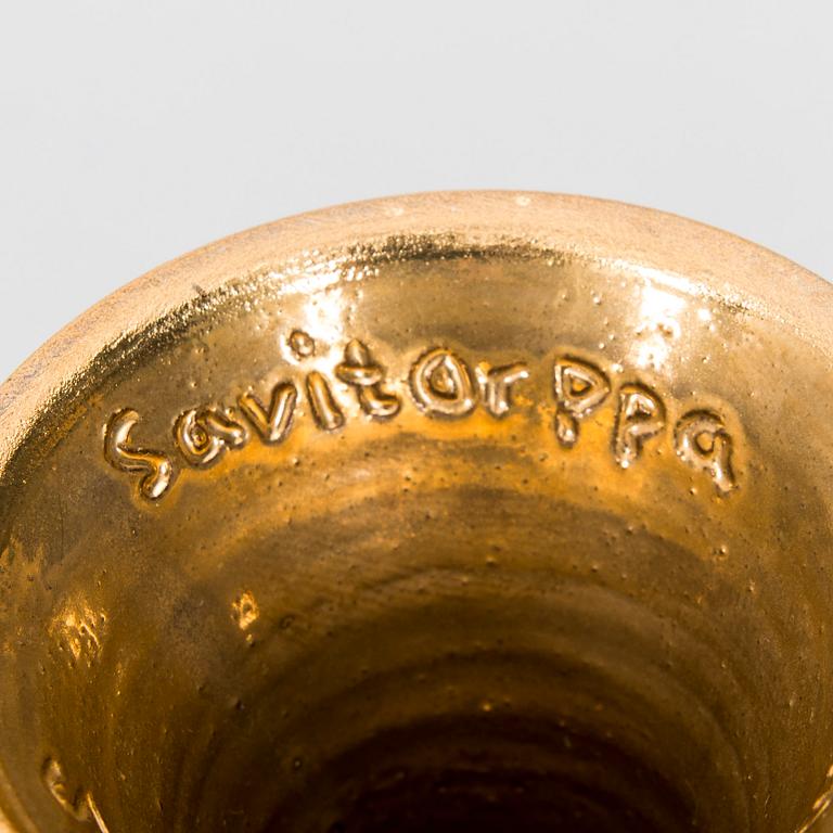 BÄGARE, keramik, signerade SW-N, Savitorppa, Finland  1970/1980-tal.