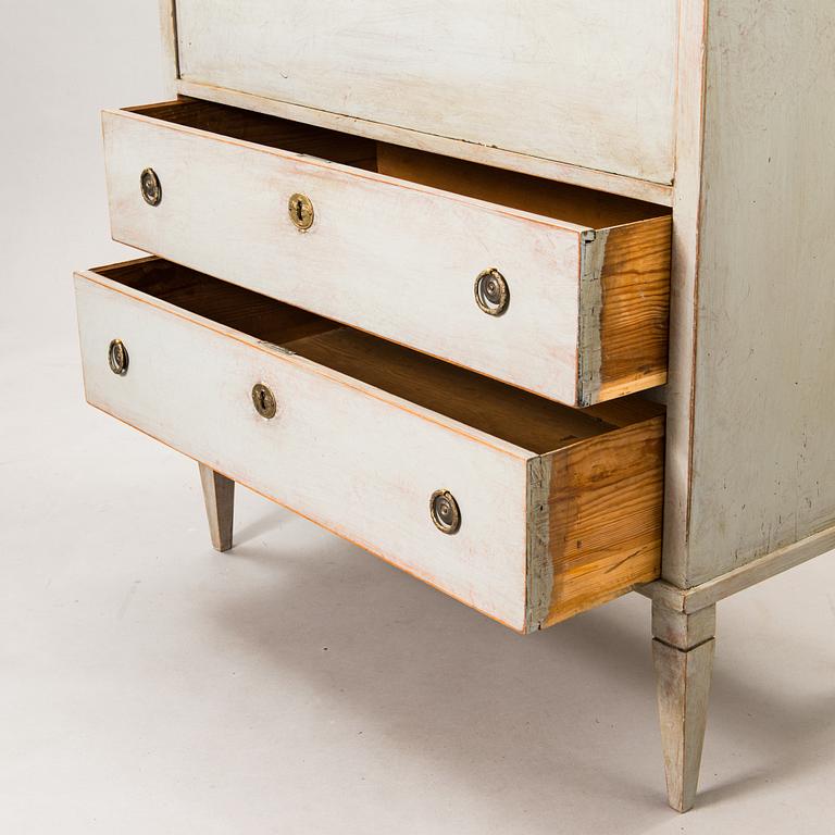 An early-19th-Century secretaire.