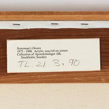 Anders Knutsson, olja på duk, signerad och daterad 1975-1988.