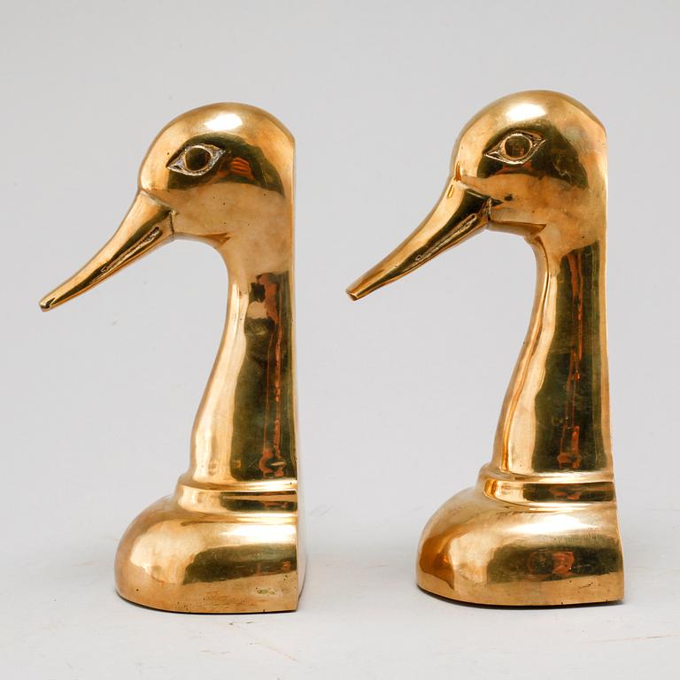 A pair of bookends from the late 20th century.