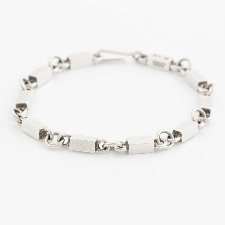 Wiwen Nilsson, armband, sterlingsilver, Lund 1974.