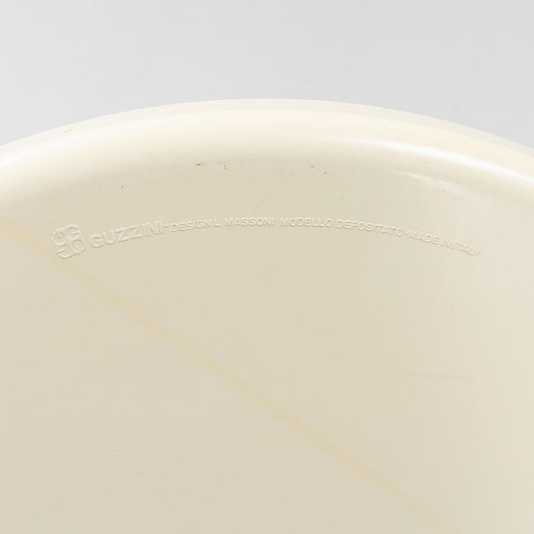 Luigi Massoni, a plastic tray table, Guzzini, Italy.