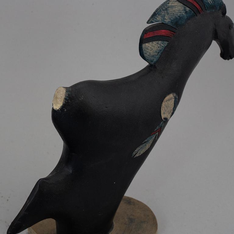 BJÖRN NYBERG, sculptures, 3, signed.