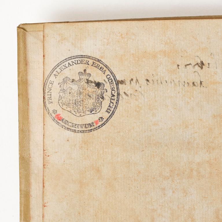 The history of Sirmio, rare first & second editions, 1699-1700.