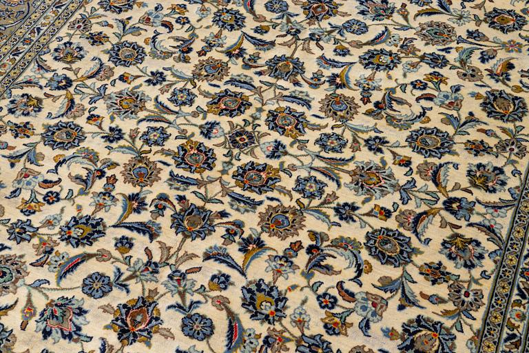 Rug, Keshan, approx. 350 x 245.
