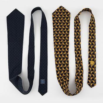 Chanel, ties, 2 pcs.