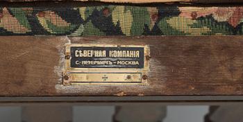 STOLAR, ett par, "Krontorp", Nordiska Komapniet, St. Petersburg - Moskva, 1900-talets början.