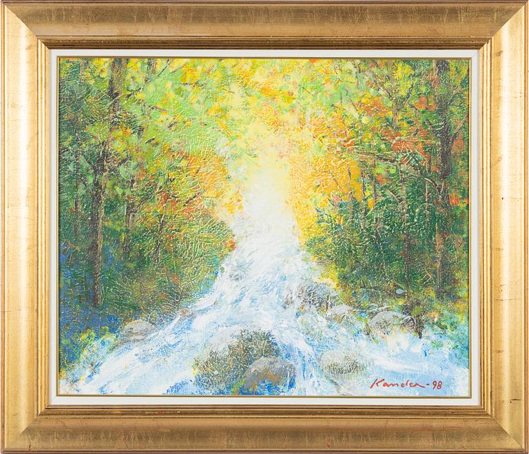 Leif Kander, oil on canvas, signed and dated -98.