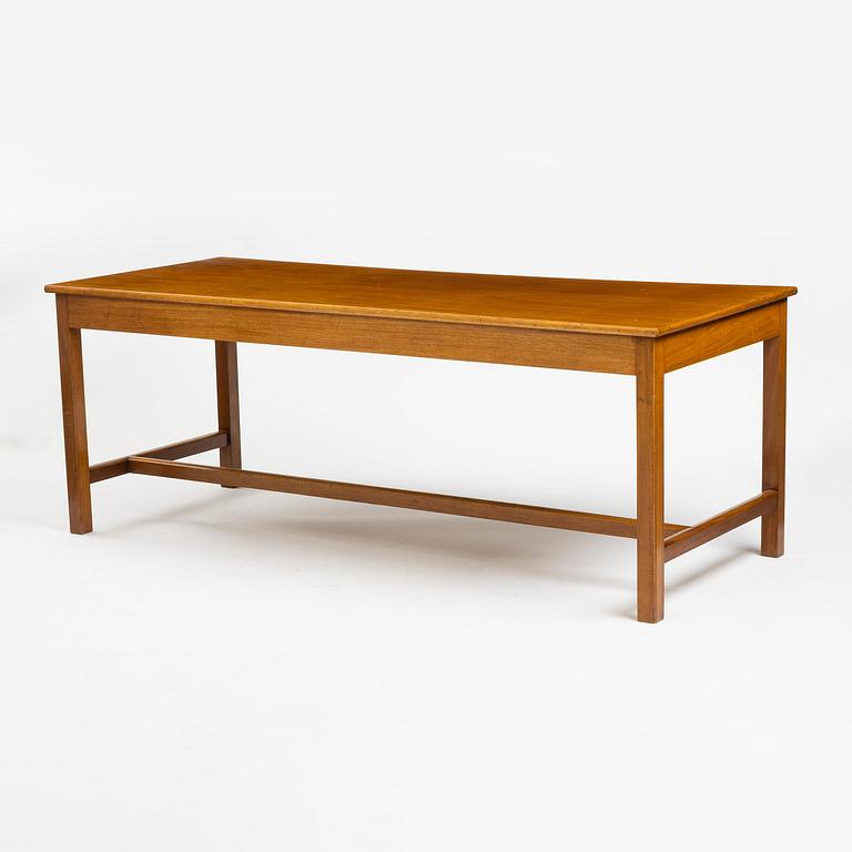 Josef Frank, a mahogany desk model "B 1160", Firma Svenskt Tenn, 1940s-50s.