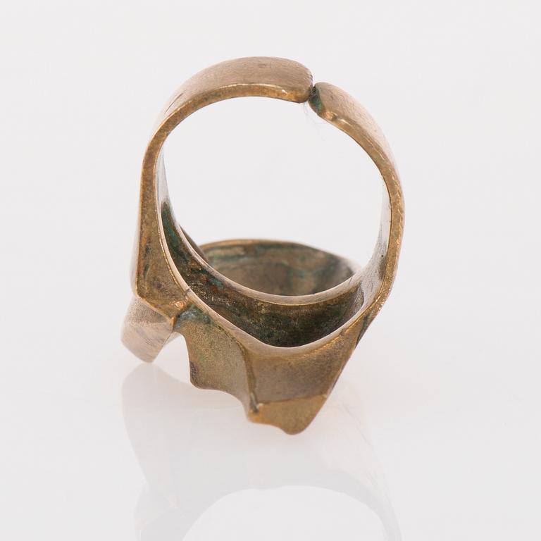 RING, eldbrons, "B-52", Björn Weckström, Lapponia.