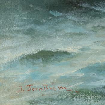 Isidor Törnström, oil on canvas, signed.